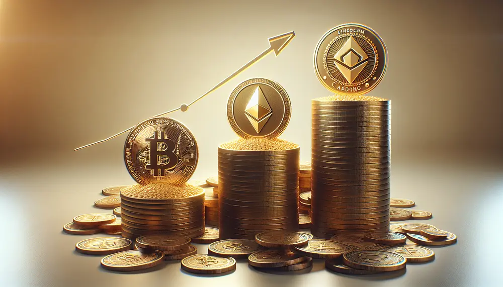 Aktuelle Krypto-Kurse: Bitcoin, Ethereum und Cardano steigen weiter